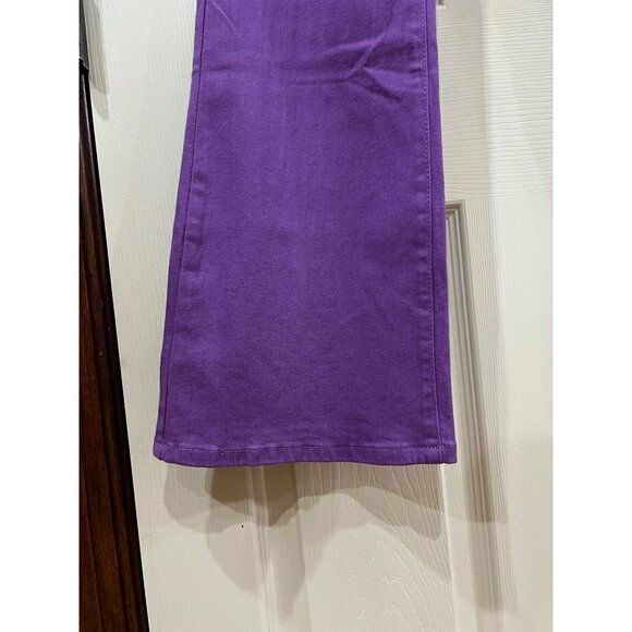 NWT Western Sterling Kreek Purple Flared Jeans Size 3/4 Cotton/Spandex Stretch - Picture 10 of 14